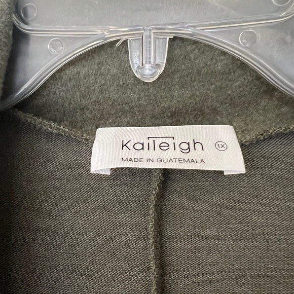 NWOT - Kaileigh Olive Long Sleeve Dress - Picture 7 of 8